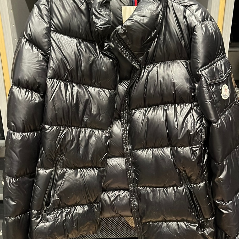 Moncler black puffer